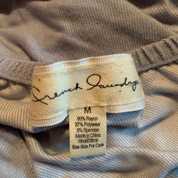 Super Soft Light Blue Tie Top - Picture 8 of 8